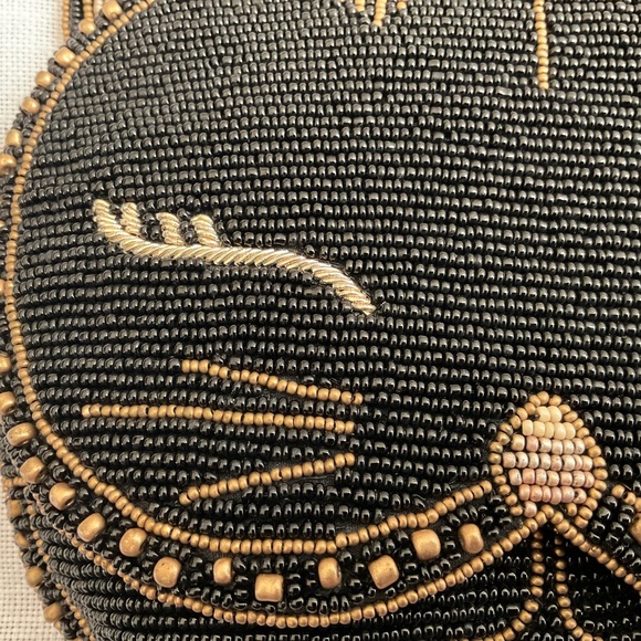 NEW Mary FrancesWhisker Beaded Cat Crossbody Clutch Bag - Picture 8 of 12